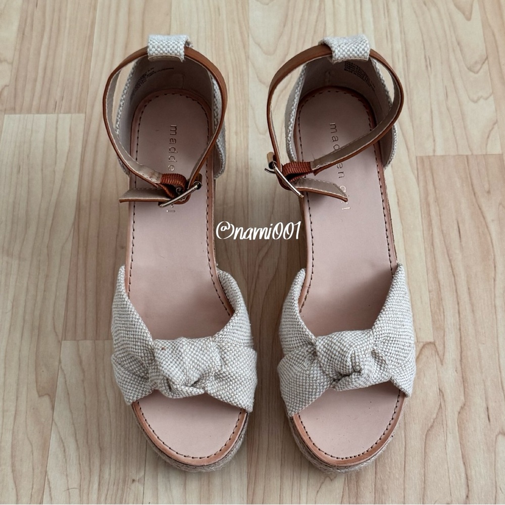 Madden Girl Cork Wedges Open Toe Sandal - Picture 8 of 11
